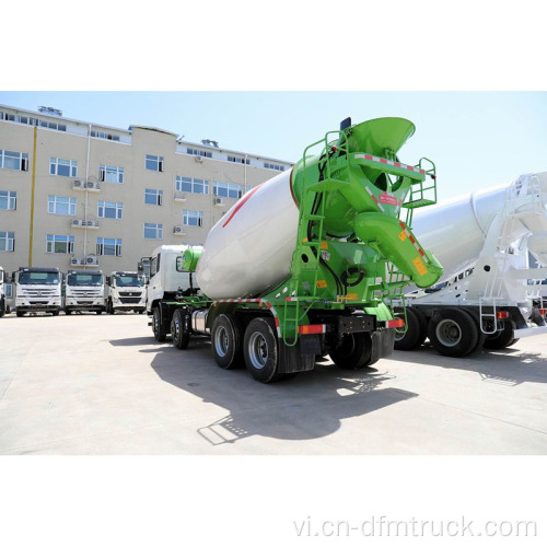 Máy trộn bê tông Dongfeng tân trang với động cơ diesel